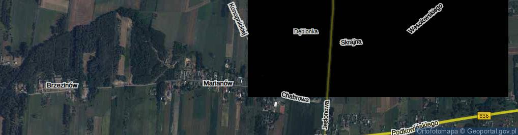 Zdjęcie satelitarne Konopnickiej Marii ul.